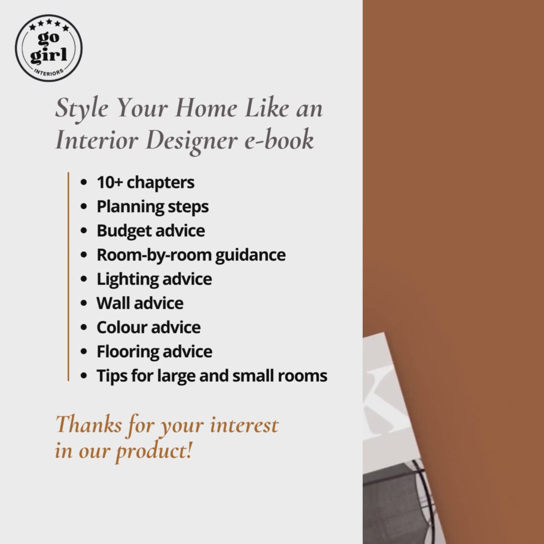 Style Your Home Like an Interior Designer (e-book)