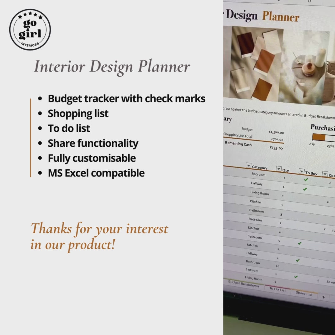 Bundle (E-book + Interior Design Planner)